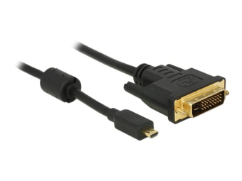 Delock Adapterkabel - Dual Link - DVI-D männlich zu 19 pin micro HDMI Type D männlich
