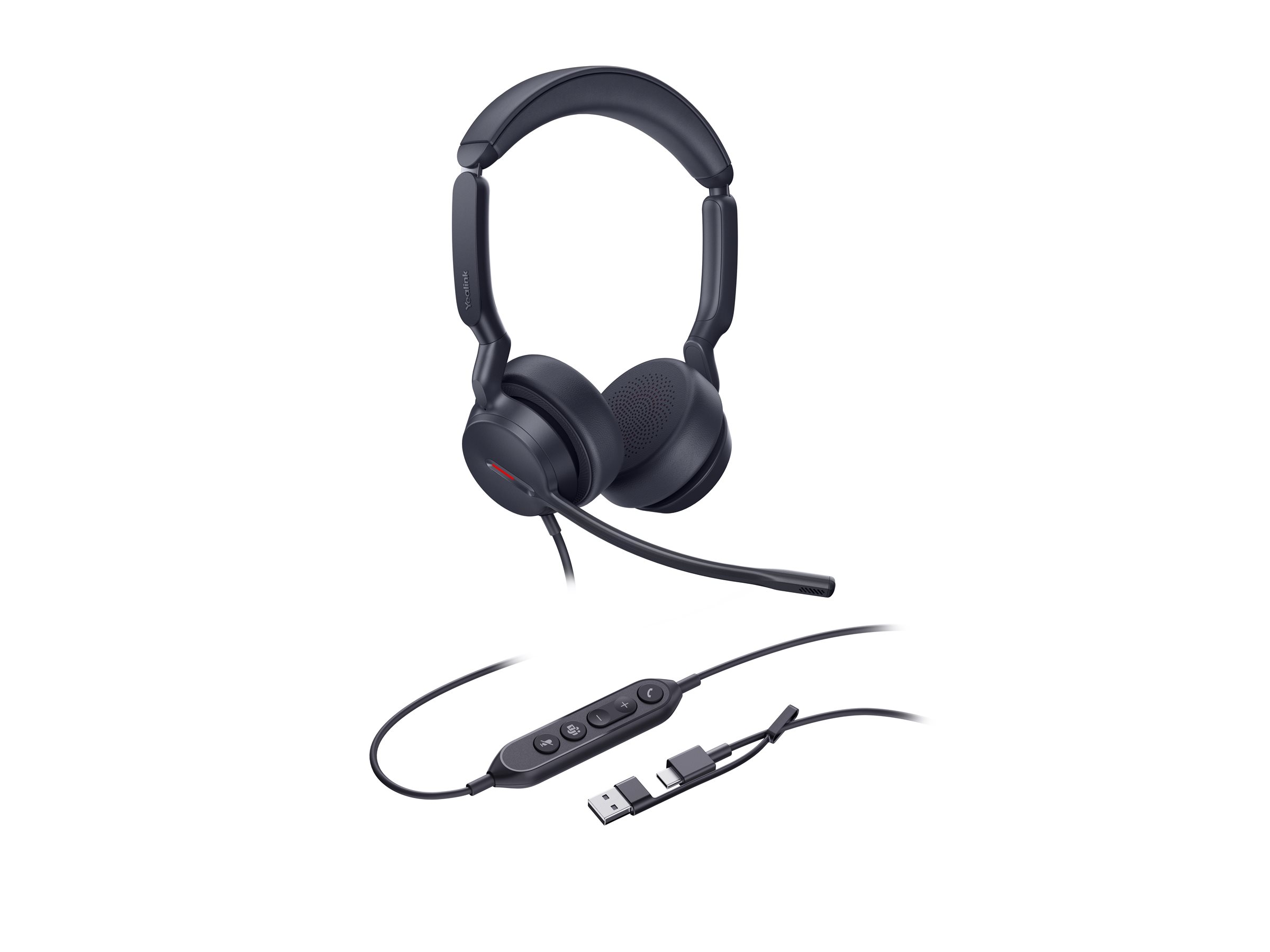 Yealink UH44 Dual - Headset - On-Ear - kabelgebunden