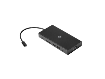 HP Travel Hub - Port Replicator - USB-C - VGA, HDMI