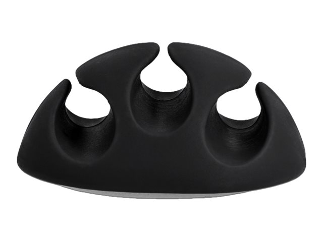 Delock Kabelhalter-Kit - Tisch montierbar, Oberfläche montierbar, geeignet für Wandmontage