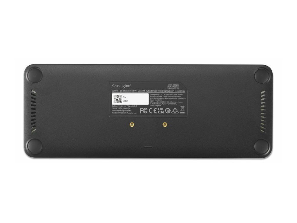 Kensington SD5920T EQ - Dockingstation - für Laptop