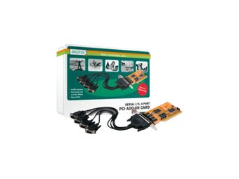 DIGITUS 4-Port Serielle Schnittstellenkarte PCI