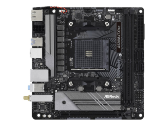 ASRock A520M-ITXac - Motherboard - Mini-ITX - Socket AM4 - AMD A520 Chipsatz - USB-C Gen1, USB 3.2 Gen 1 - Gigabit LAN, Wi-Fi, Bluetooth - Onboard-Grafik (CPU erforderlich)