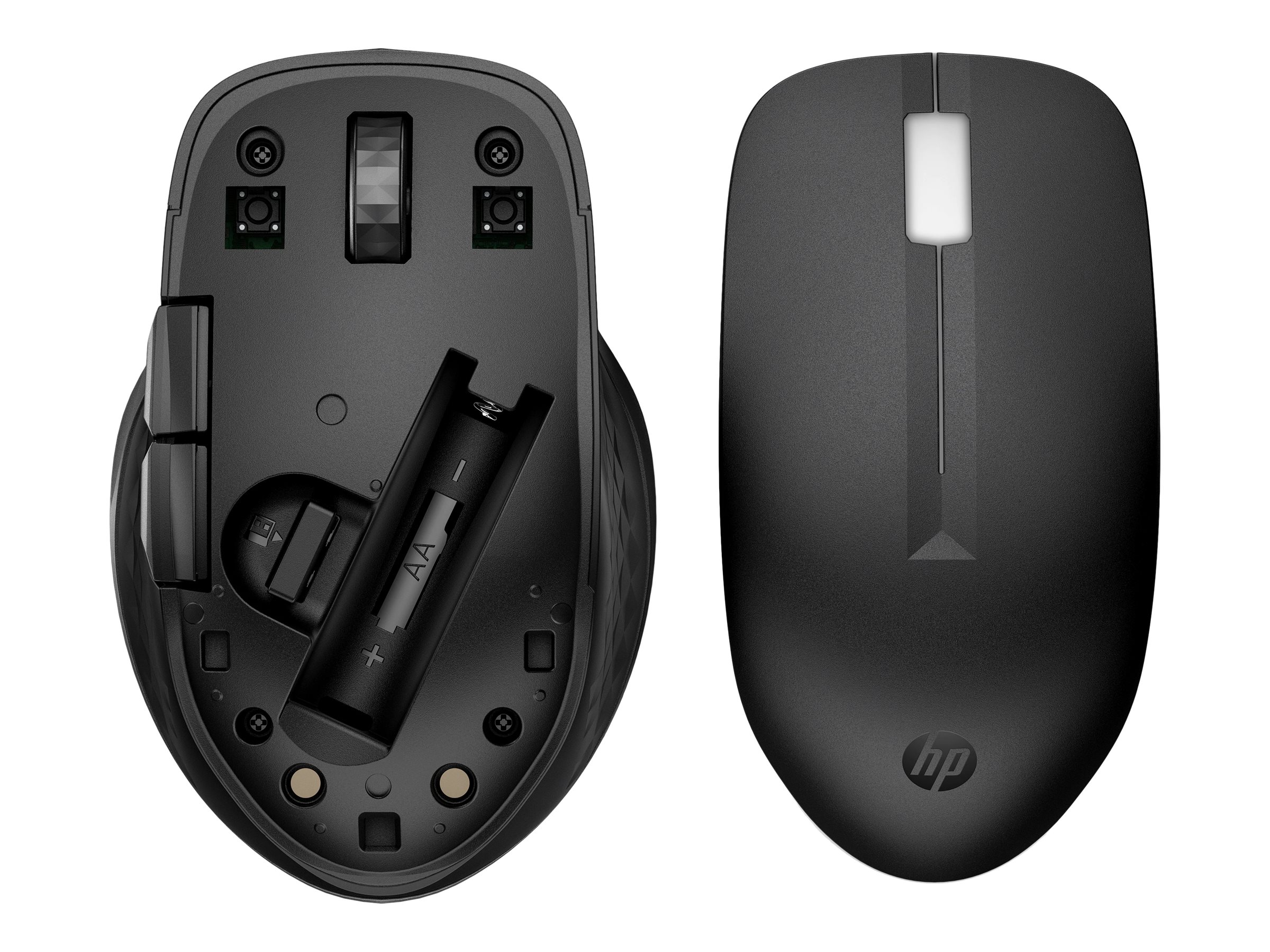 HP 435 - Maus - Multi-Gerät - ergonomisch - 5 Tasten