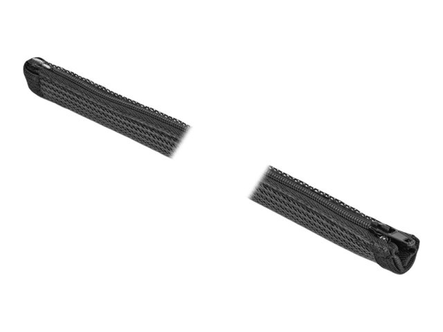 Delock Braided Sleeve with zip fastener heat-resistant
