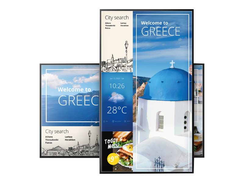 Vivitek NovoDisplay DK551P - 140 cm (55") Diagonalklasse LCD-Display mit LED-Hintergrundbeleuchtung - interaktive Digital Signage - 4K UHD (2160p)