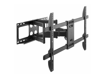 Equip Befestigungskit (Wandmontagehalterung, Schrauben) - für LCD-Display  Curved LCD-Display - Full Motion - Kunststoff, stainless steel - Schwarz - Bildschirmgröße 94-203 cm (37"-80")