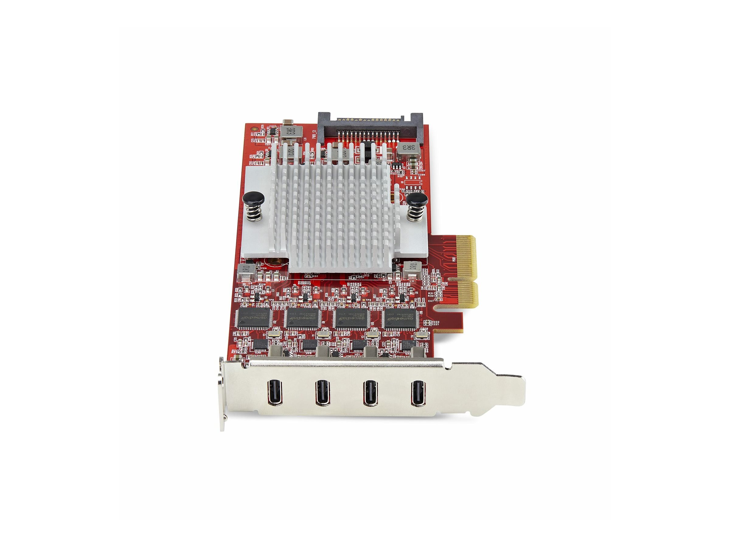 StarTech.com 4-Port USB Type-C PCIe Card, USB-C 10Gb, 4x Controllers, TAA