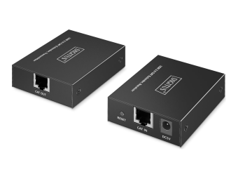 DIGITUS USB 2.0 CAT Extender, 4 Port USB-A, 150m