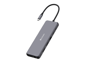 Verbatim CMH 13 - Hub - 2 x HDMI + 2 x USB-C (Spannungsversorgung)