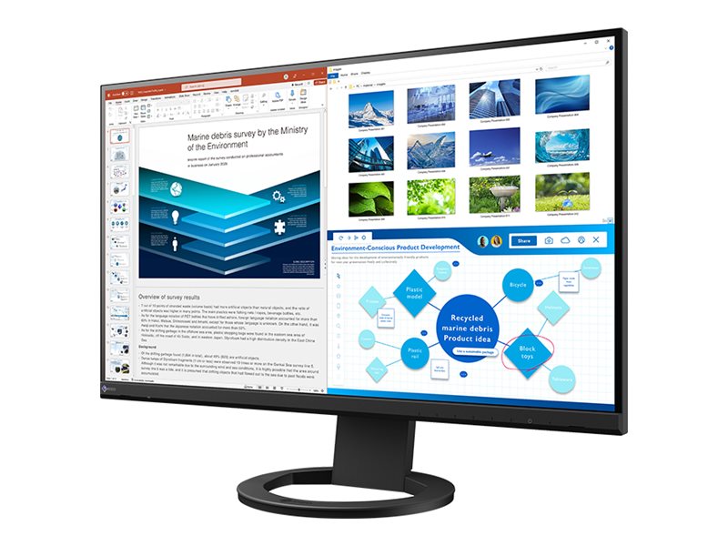 EIZO FlexScan EV2720S-BK - Mit FlexStand - LED-Monitor - 68.6 cm (27")