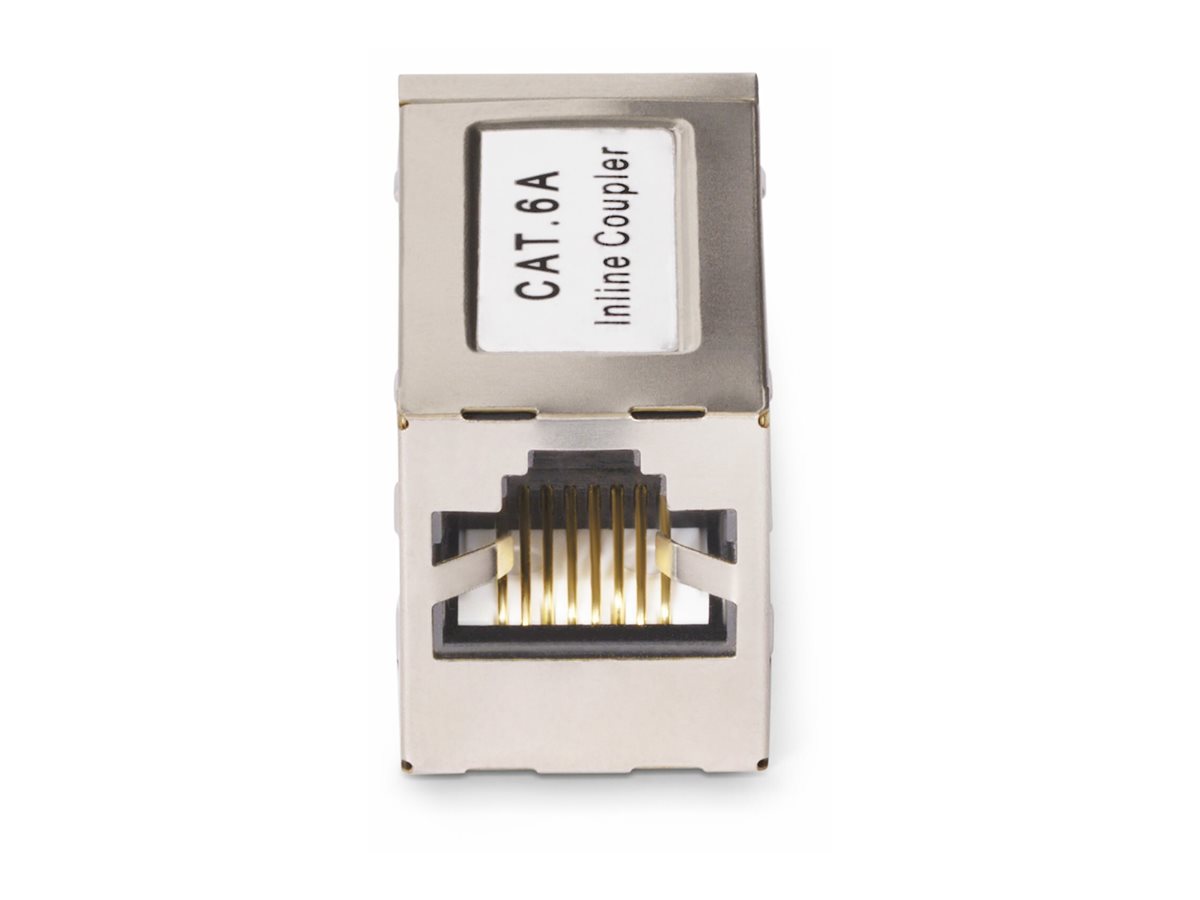 StarTech.com Shielded RJ45 Coupler, Inline Cat6a Coupler, FF - Netzwerkkoppler - RJ-45 (W)