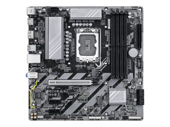 Gigabyte B860M D3HP - Motherboard - micro ATX - LGA1851-Sockel - AMD B850 Chipsatz - USB-C 3.2 Gen 1 USB 3.2 Gen 1 - Gigabit LAN - Onboard-Grafik (CPU erforderlich)