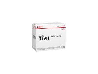 Canon 039 H - Mit hoher Kapazität - Schwarz