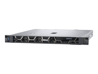 Dell PowerEdge R350 - Server - Rack-Montage - 1U - 1-Weg - 1 x Xeon E-2336  2.9 GHz - RAM 16 GB - SAS - Hot-Swap 6.4 cm (2.5")