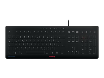 Cherry STREAM - Tastatur - USB - Deutsch - Tastenschalter