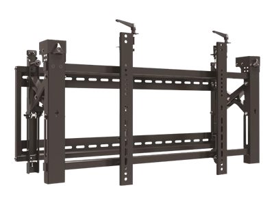 StarTech.com Video Wandhalterung für 45 - 70 Zoll VESA Displays - Diebstahlsicherung - Stahl - Klammer für Videoleinwand - Aluminium Stahl - Schwarz - Bildschirmgröße 114.3-177.8 cm (45-70)