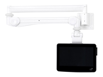 Neomounts FPMA-HAW300 - Halterung - Voll beweglich - für LCD-Display - medizinisch - weiß - Bildschirmgröße 25.4-61 cm (10"-24")