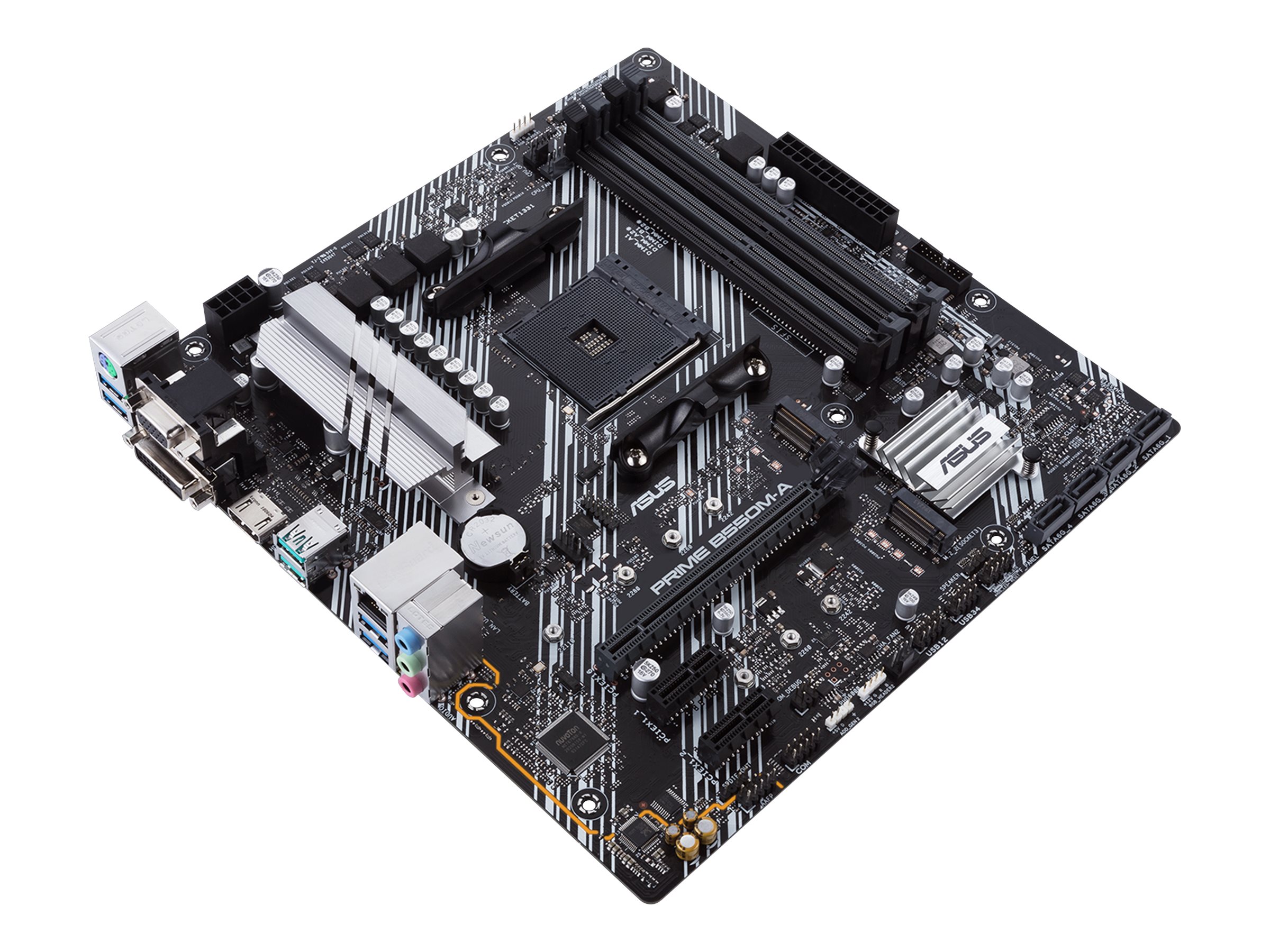 ASUS PRIME B550M-ACSM - Motherboard - micro ATX - Socket AM4 - AMD B550 Chipsatz - USB 3.2 Gen 1, USB 3.2 Gen 2 - Gigabit LAN - Onboard-Grafik (CPU erforderlich)