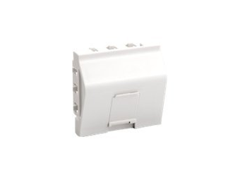 Equip Gehäuse mit modularen Einsätzen - 1 Anschluss