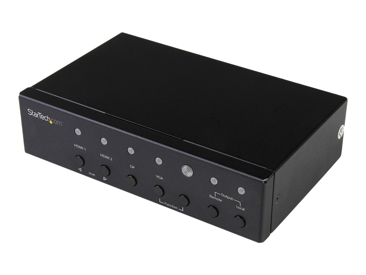 StarTech.com Multi-Input HDBaseT Extender mit eingebautem Switch