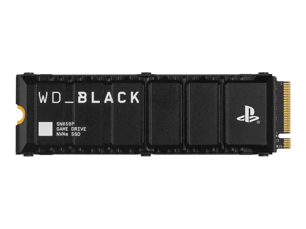 WD_BLACK WD Black SN850P NVMe SSD WDBBYV0010BNC-WRSN - SSD - 1 TB - intern - M.2 2280 - PCIe 4.0 x4 (NVMe)