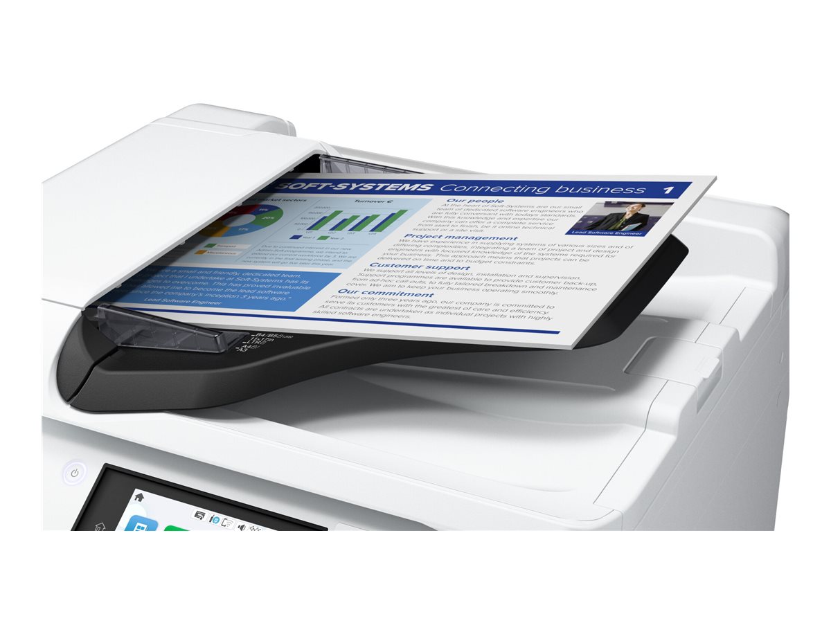 Epson WorkForce Pro EM-C8100RDWF - Multifunktionsdrucker - Farbe - Tintenstrahl - A3 (Medien)