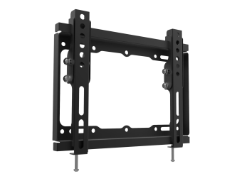 Equip Befestigungskit (Montageklammer, Slide-in-Platte) - für LCD-Display - Kunststoff, stainless steel - Schwarz - Bildschirmgröße 58,4-109 cm (23"-43")
