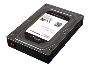 StarTech.com 25 auf 35 Aluminium SATA Festplattengehäuse für HDDSSD bis 125mm - 64cm auf 89cm (2535 Zoll)