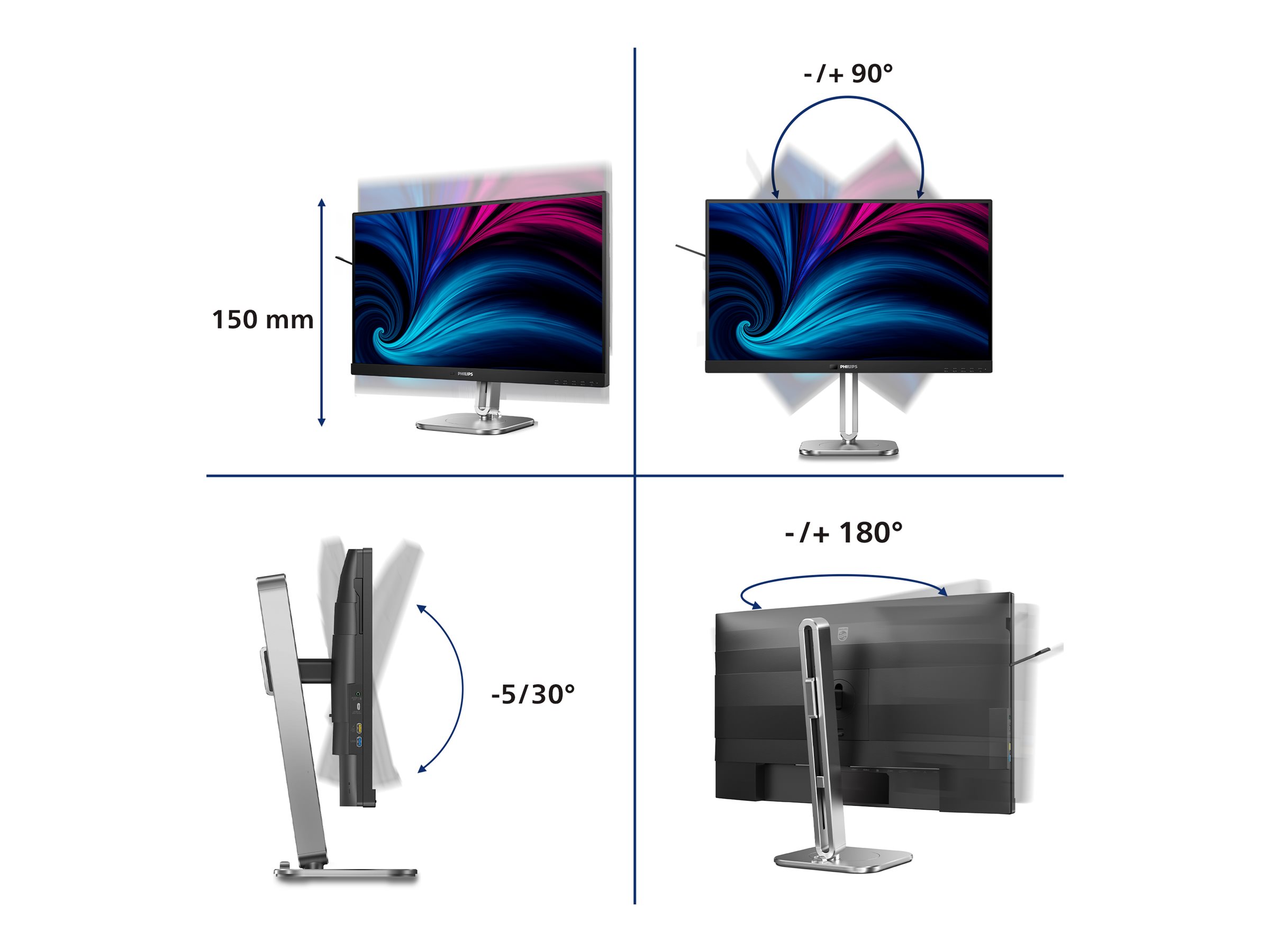 Philips 27B2U6903 - 6000 Series - LED-Monitor - 68.5 cm (27")