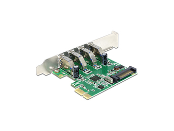 Delock PCI Express Card > 4 x USB 3.0 - USB-Adapter