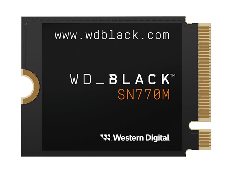 WD_BLACK WD Black SN770M WDBDNH0010BBK-WRSN - SSD - 1 TB - intern - M.2 2230 - PCIe 4.0 x4 (NVMe)
