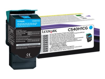 Lexmark Hohe Ergiebigkeit - Cyan - original