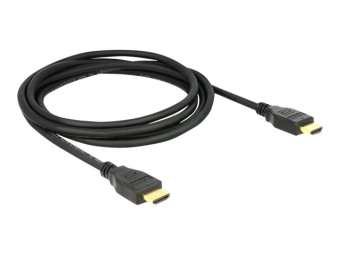 Delock HDMI-Kabel mit Ethernet - HDMI männlich zu HDMI männlich