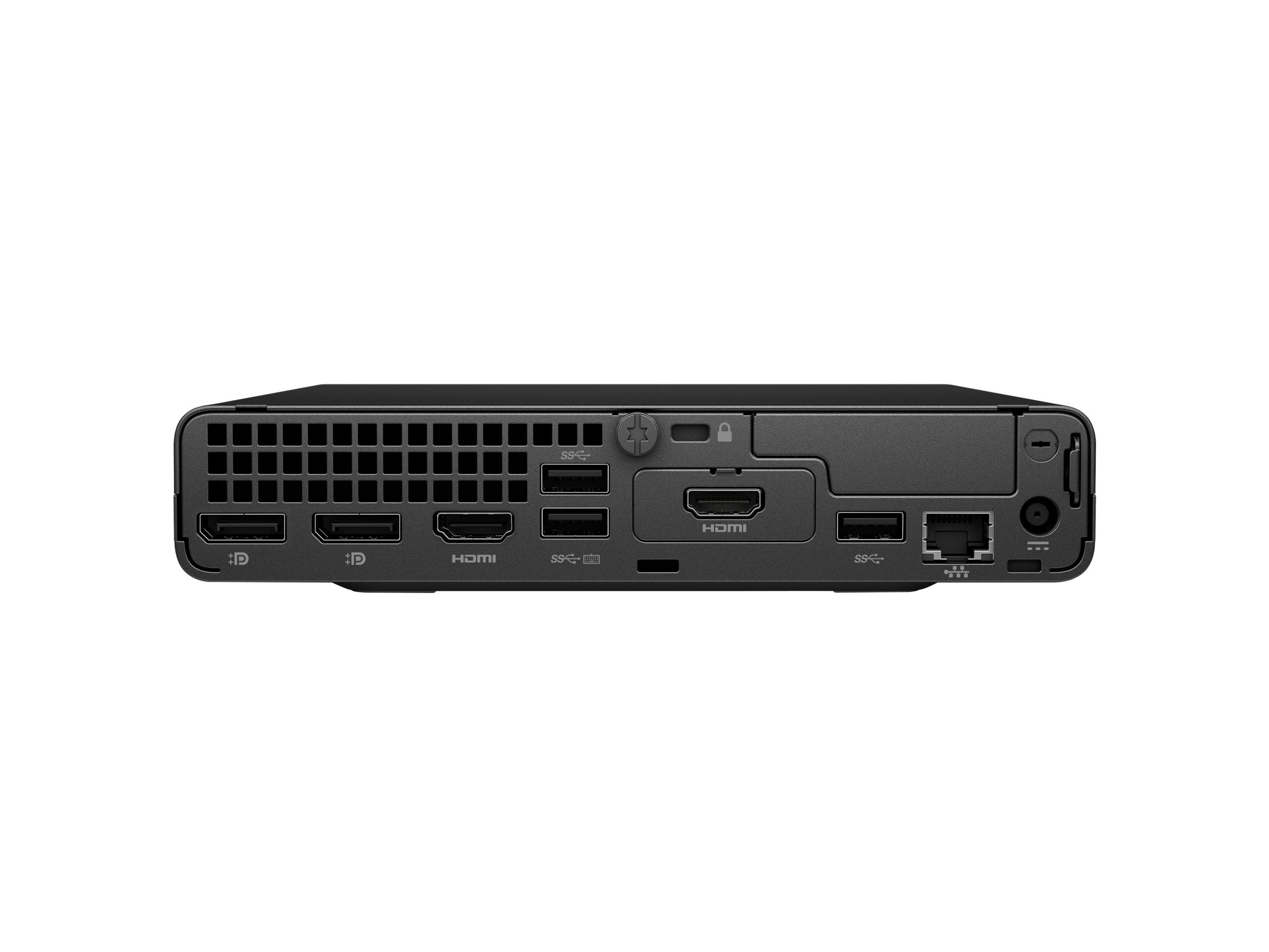 HP Pro 400 G9 - Mini - Core i5 i5-14400T - RAM 16 GB - SSD 512 GB - NVMe - UHD Graphics 730 - 1GbE, Wi-Fi 6E, Bluetooth 5.3 - WLAN 802.11abgnacax (Wi-Fi 6E)