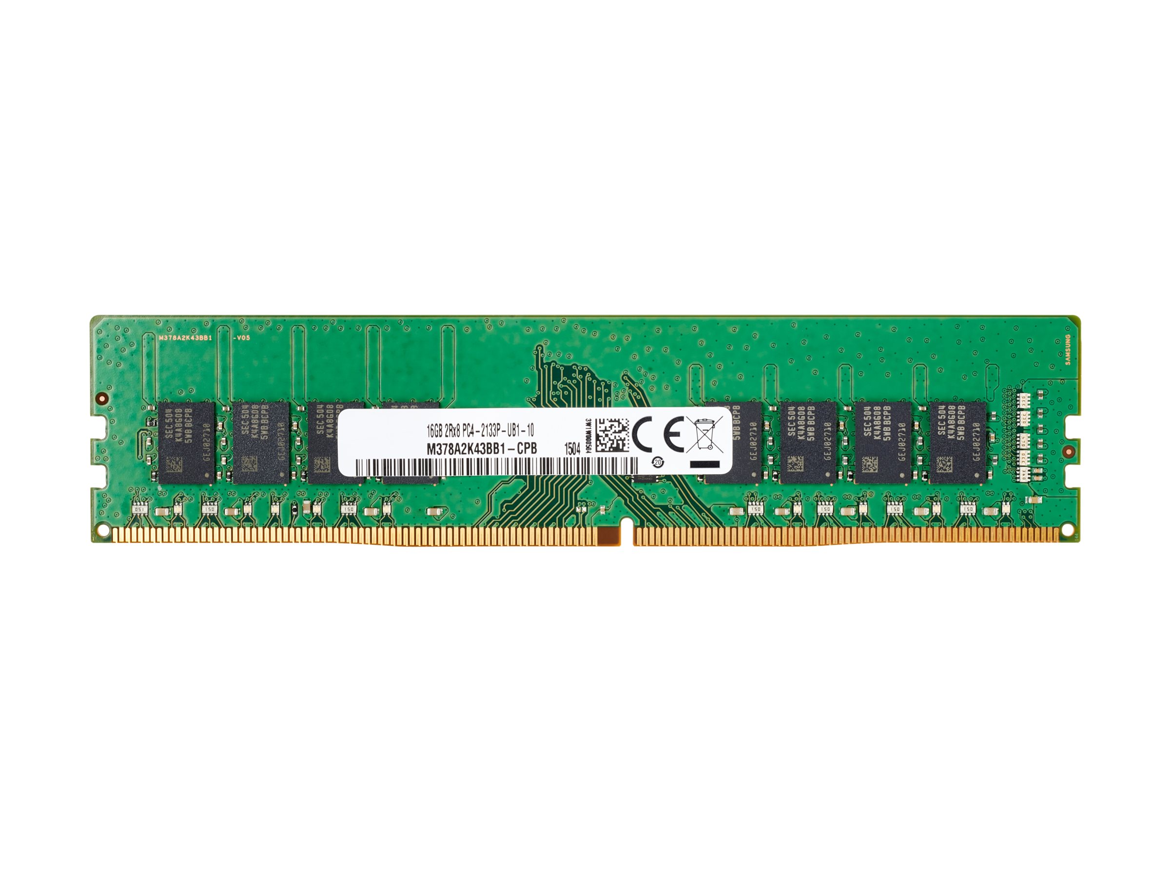 HP  DDR4 - Modul - 8 GB - DIMM 288-PIN - 3200 MHz  PC4-25600 - 1.2 V - ungepuffert - non-ECC - für HP 280 G4, 280 G5, 290 G3, 290 G4 Desktop 280 Pro G5, Pro 300 G6 EliteDesk 705 G5 (DIMM)