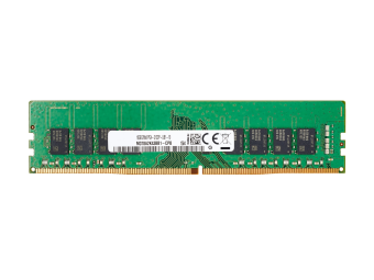 HP  DDR4 - Modul - 8 GB - DIMM 288-PIN - 3200 MHz  PC4-25600 - 1.2 V - ungepuffert - non-ECC - für HP 280 G4, 280 G5, 290 G3, 290 G4 Desktop 280 Pro G5, Pro 300 G6 EliteDesk 705 G5 (DIMM)