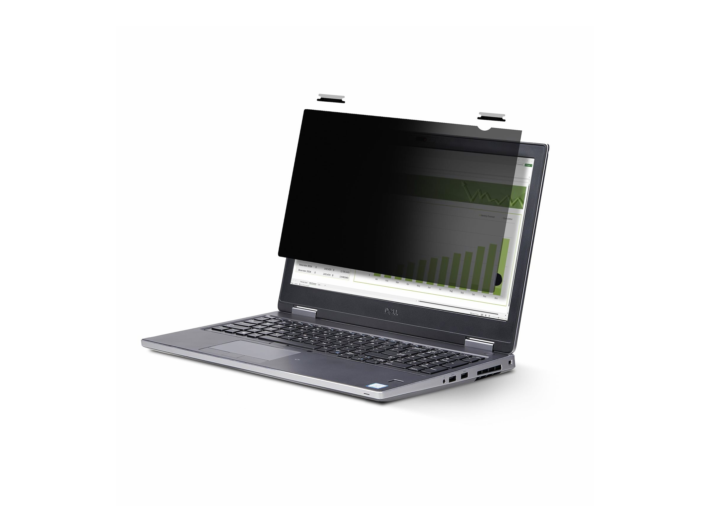 StarTech.com 12,1" 1610 Touch Laptop Sichtschutz, Blickschutz, Flip-Up - Blickschutzfilter für Notebook (horizontal)