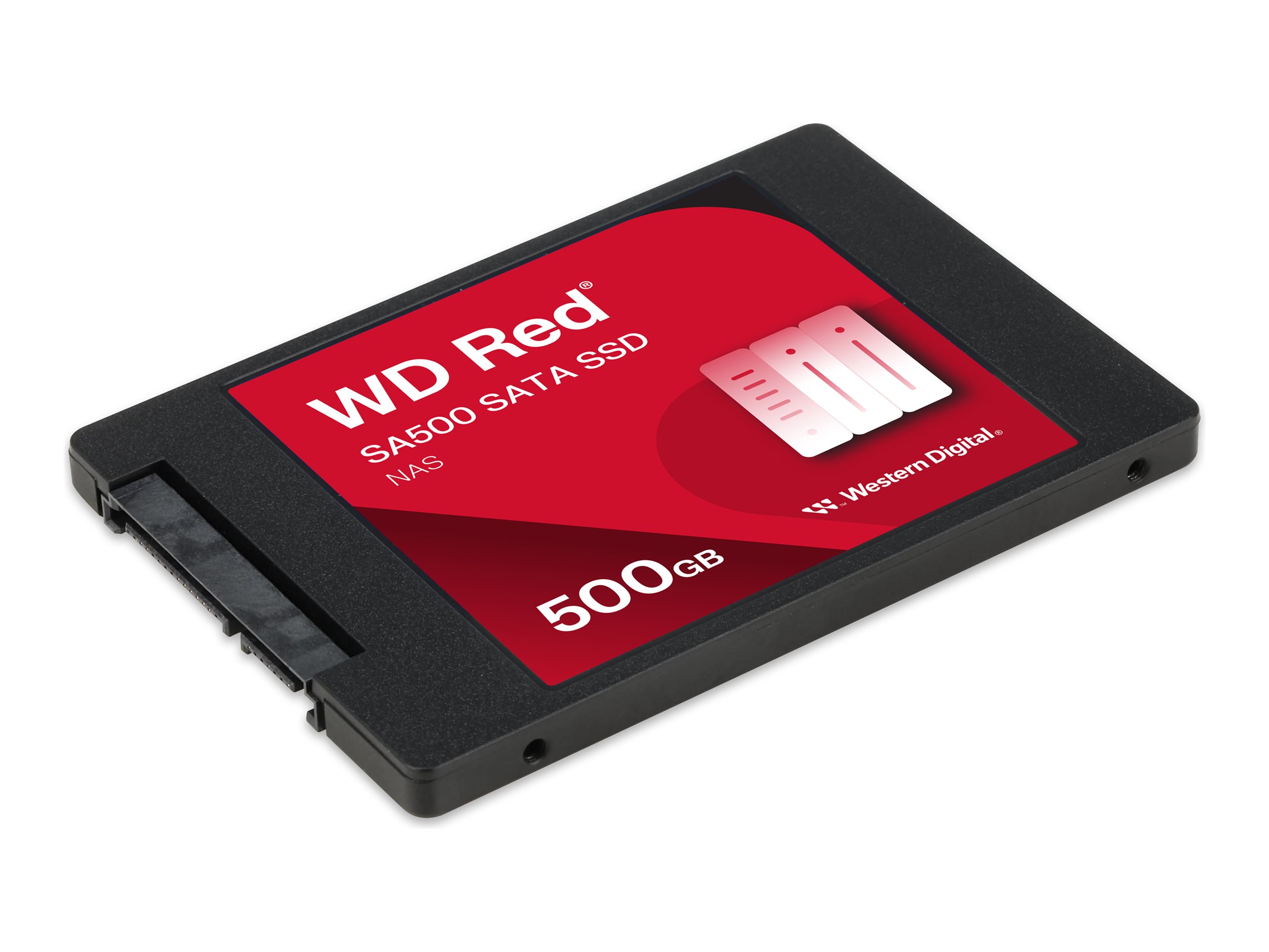 WD Red SA500 WDS500G1R0A - SSD - 500 GB - intern - 2.5" (6.4 cm)