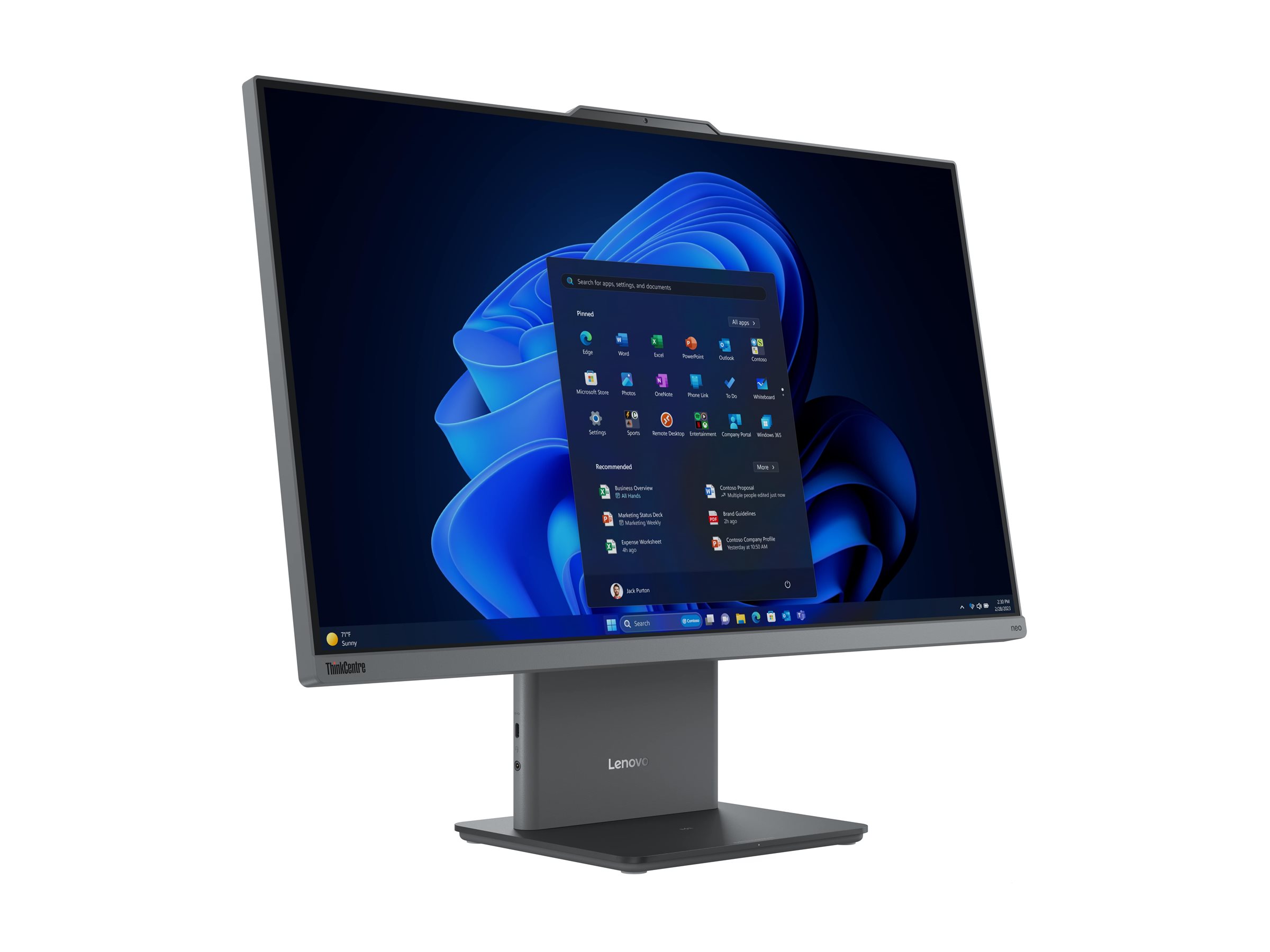 Lenovo ThinkCentre neo 50a 27 G5 12SA - All-in-One (Komplettlösung)