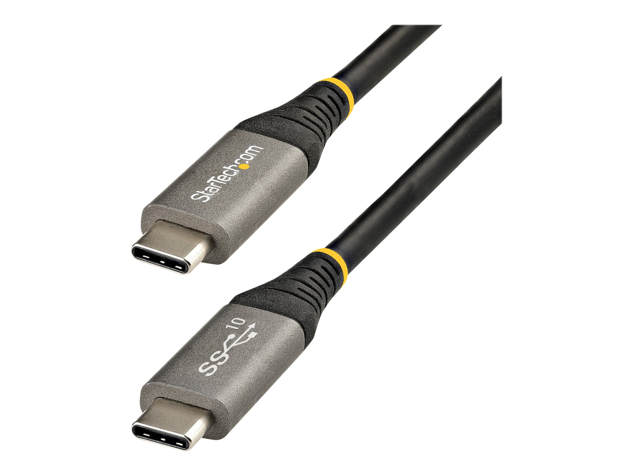 StarTech.com StarTech 50cm USB-C Kabel 10Gbits - USB-IF zertifiziertes USB-C Kabel - USB 3.13.2 Gen 2 Typ-C Kabel - 100W (5A)
