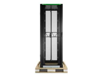 APC NetShelter SX Gen 2 - Schrank Netzwerkschrank - 600 W x 1070 D mm, 2500 lbs, Stoßverpackung - bodenstehend - Schwarz - 42HE - 48.3 cm (19")