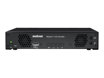 Matrox Maevex 6152 - AudioVideo Over-IP-Decoder