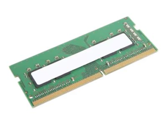 Lenovo DDR4 - Modul - 8 GB - SO DIMM 260-PIN - 3200 MTs  PC4-25600 - 1.2 V - ungepuffert - non-ECC - für ThinkCentre M70q M80q M90a M90q ThinkPad E14 Gen 2 E15 Gen 2 L14 Gen 1 L15 Gen 1 P1 (3rd Gen)