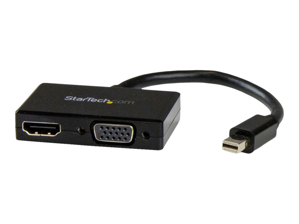 StarTech.com Reise AV Adapter 2-in-1 Mini DisplayPort auf HDMI oder VGA Konverter
