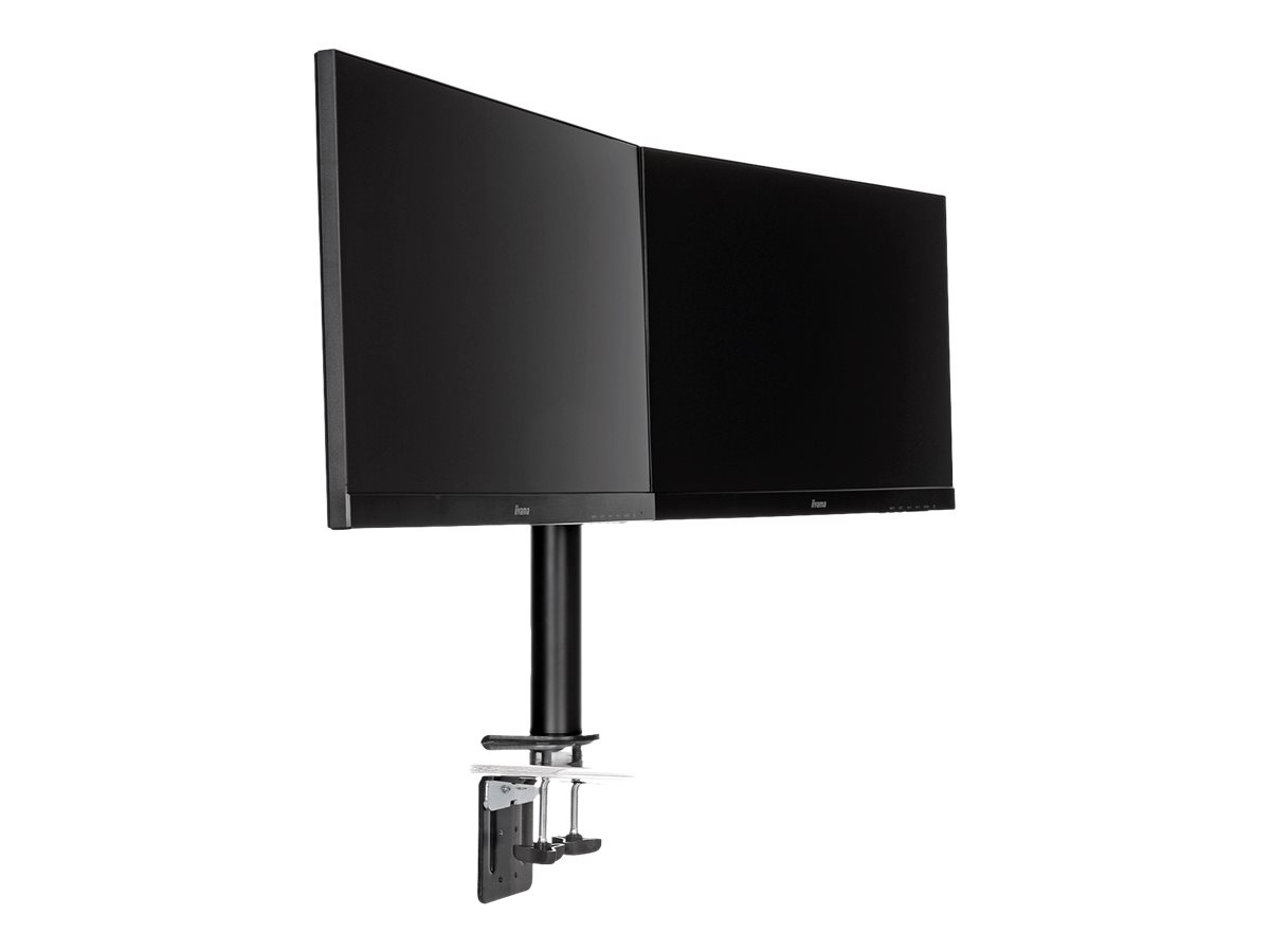 Iiyama DS1002C-B1 - Befestigungskit - für 2 Monitore (einstellbarer Arm)