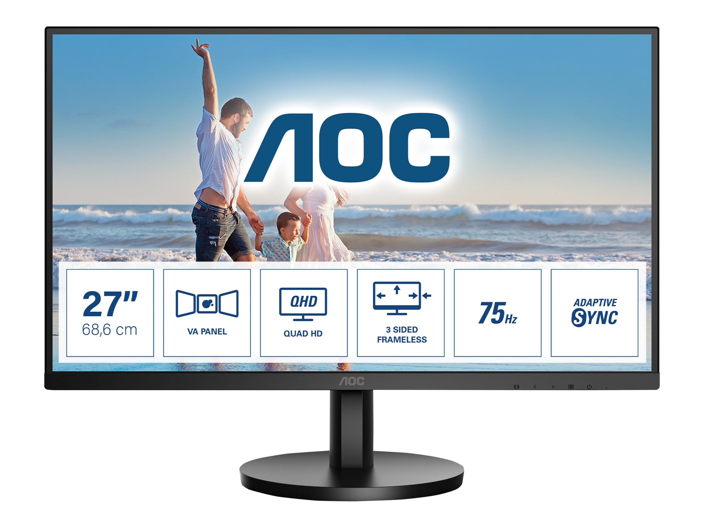 AOC Q27B3MA - B3 Series - LED-Monitor - 68.6 cm (27")