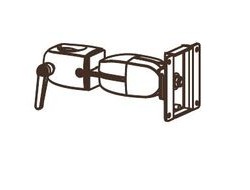 Ergotron Montagekomponente (Doppel-Klemmgelenk) - für LCD-Display - Schwarz - Bildschirmgröße bis zu 76,2 cm (bis zu 30 Zoll)