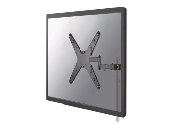 Neomounts FL40-450BL14 TV-Stangenhalterung 32-55" - Durchm. 28-50 mm - volle Bewegung - 75 x 75 mm - 400 x 400 mm - -15 - 10° - 0 - 180° - Stahl - Schwarz