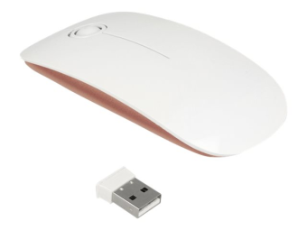 Delock Maus - rechts- und linkshändig - optisch - 3 Tasten - kabellos - 2.4 GHz - kabelloser Empfänger (USB)
